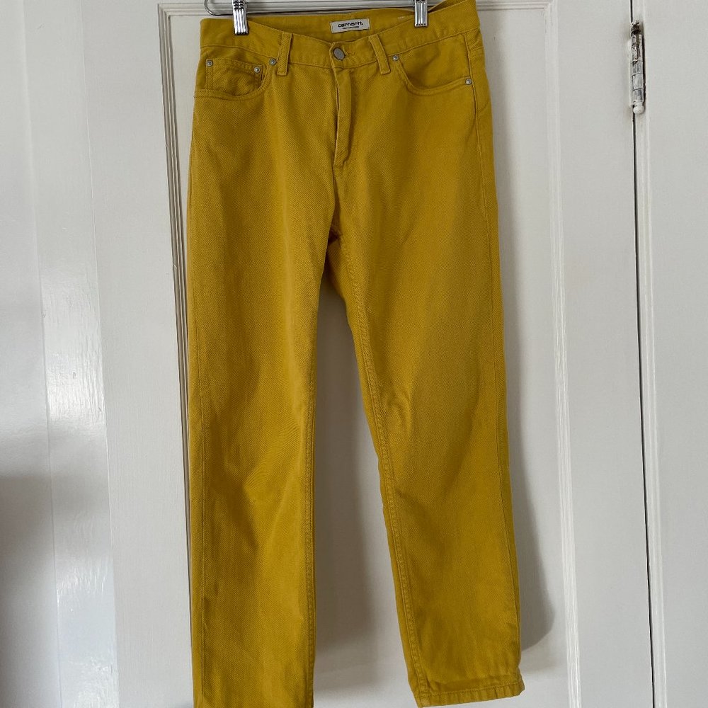 Carhartt WIP Page Carrot Pant Colza Size 29